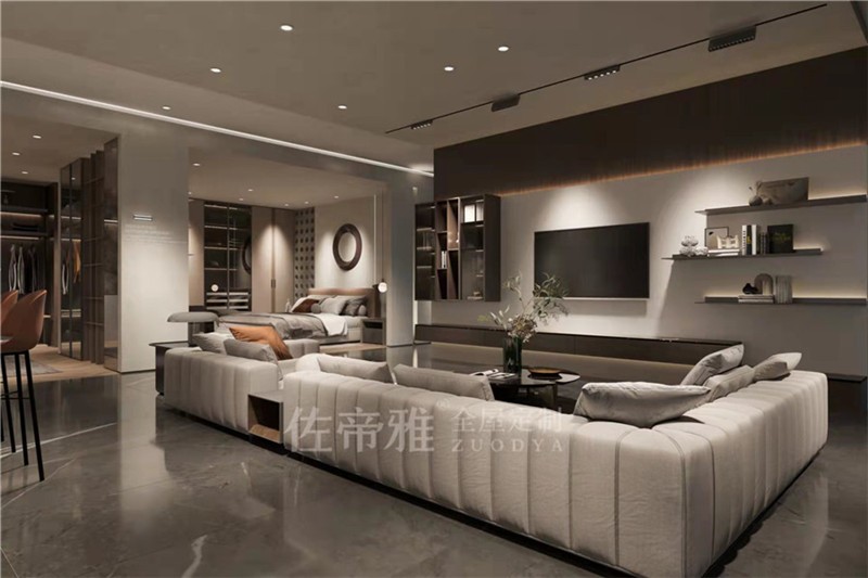 佐帝雅全屋定制：學(xué)會這幾招，小戶型客廳也能出彩